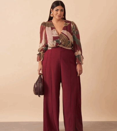 Quais modelos de calça plus size feminina são mais versáteis para o trabalho?